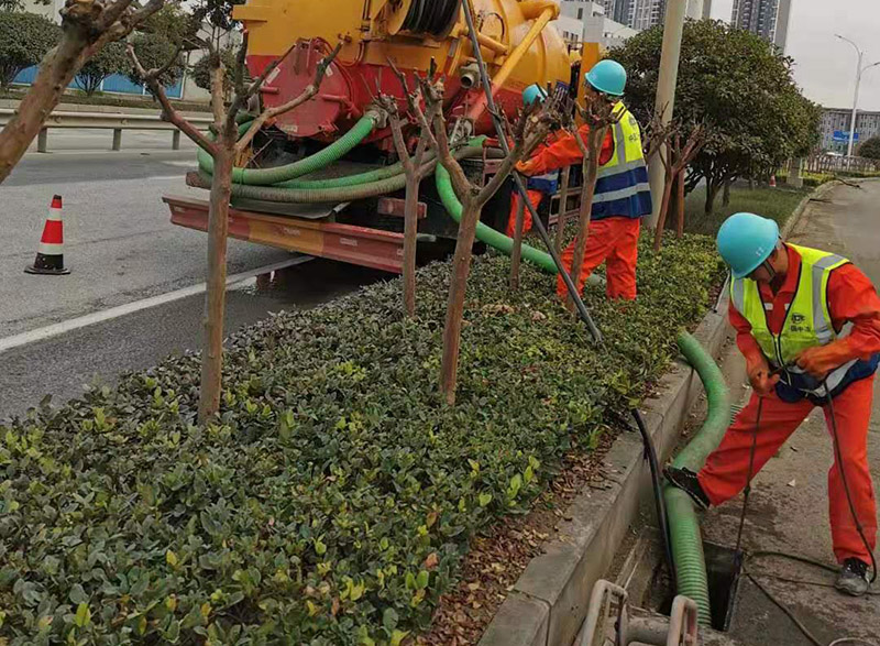 北票市政管道清淤